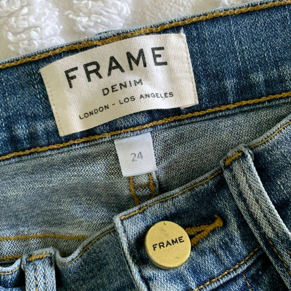 SOLDFRAME Denim Le High Waist Skinny Jeans - Picture 7 of 14